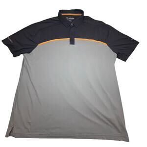 Sunice Performance Coollite Golf Polo Stevens Park Golf Course Gray Men’s XL